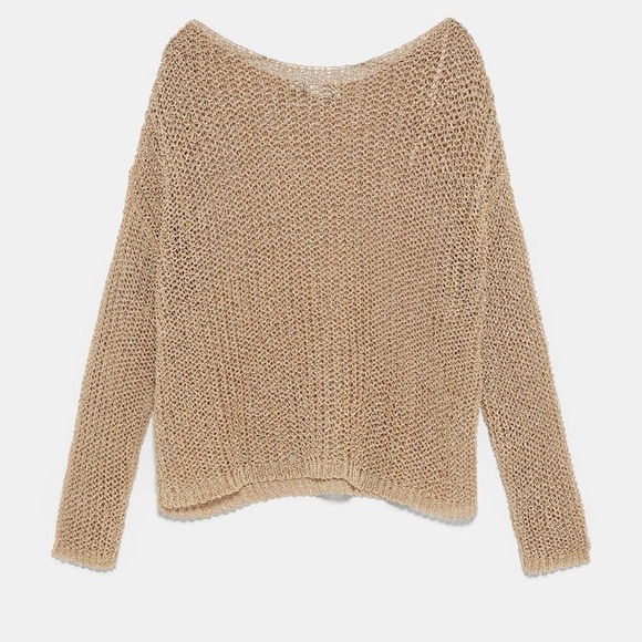 ZARA Openwork Sweater - Picture 8 of 8